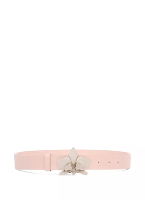 Genny leather belt - Pink