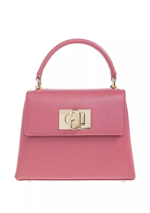 Furla top-handle lock tote bag - Pink
