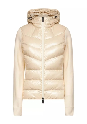 Moncler Grenoble padded hooded jacket - Neutrals