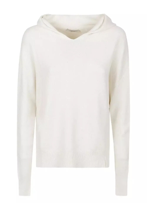 HINNOMINATE sequin-embellished hoodie - White