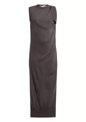 Stella McCartney draped dress - Brown