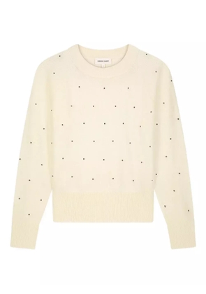 Fabienne Chapot Lidi rhinestone-detailed sweater - Neutrals