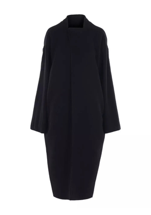 Rick Owens Island wool coat - Black
