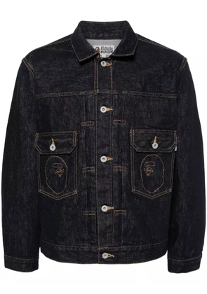 A BATHING APE® Ape Head denim jacket - Blue