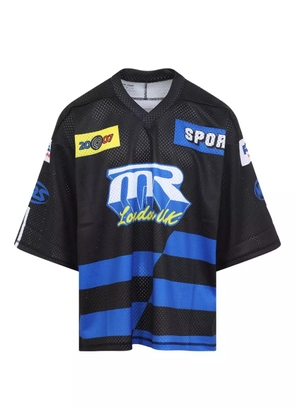 Martine Rose Oversized mesh T-shirt - Black