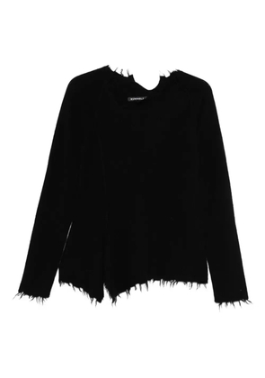 Rundholz virgin wool-blend jumper - Black