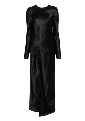 Christopher Esber Palladium satin maxi dress - Black