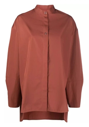 Studio Nicholson cotton long-sleeve shirt - Brown