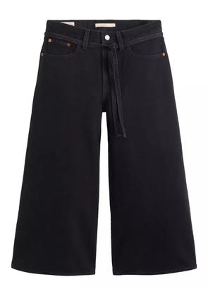 Levi's tie-belt cotton jeans - Black