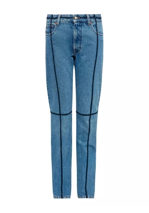 MM6 Maison Margiela contrast-stitch jeans - Blue
