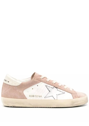 Golden Goose Super-Star distressed-finish sneakers - Neutrals