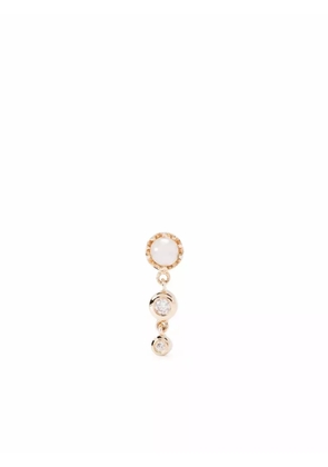 Maria Black 14kt yellow gold diamond Lustre stud earring