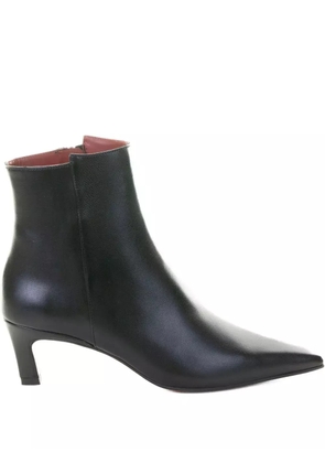 Roberto Festa nappa leather pointed-toe boots - Black