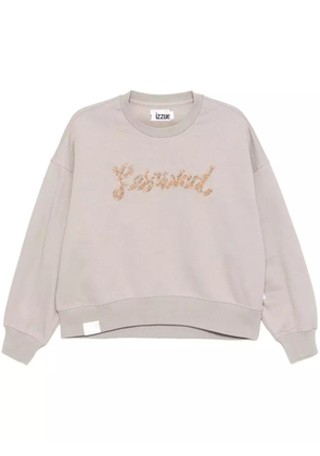izzue Reserved sweatshirt - Neutrals