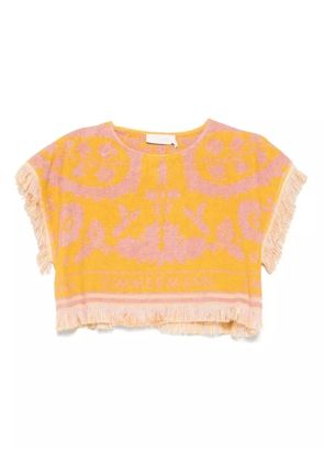 ZIMMERMANN Zim Wylie T-shirt - Yellow