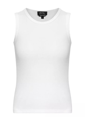 A.P.C. crew-neck tank top - White