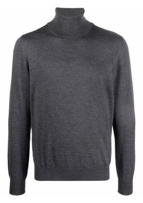 Fileria roll-neck fitted jumper - Grey