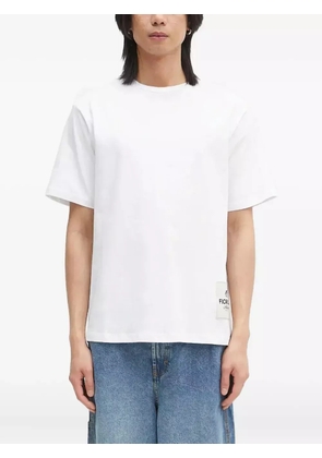 Fiorucci logo-patch T-shirt - White