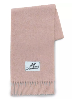 Marni fringed scarf - Pink