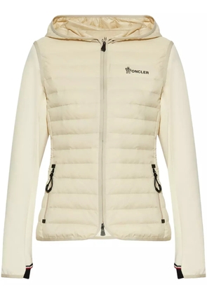 Moncler Grenoble logo-print puffer jacket - Neutrals