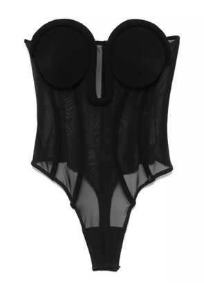 Jean Paul Gaultier The Corset bodysuit - Black