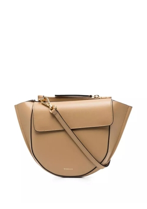 Wandler Hortensia leather tote - Neutrals