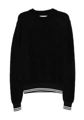 Jil Sander mohair wool sweater - Black