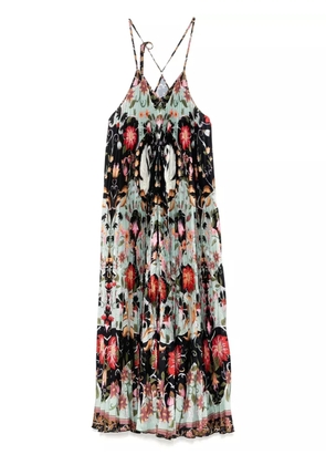 FARM Rio pleated sleeveless dress - Black