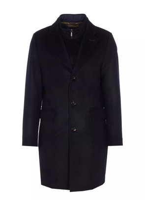 Moorer layered coat - Blue