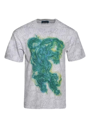 Casella Meyer tiger-print T-shirt - Grey