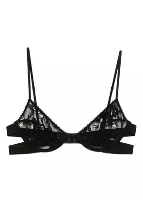 Kiki de Montparnasse Sophie demi bra - Black