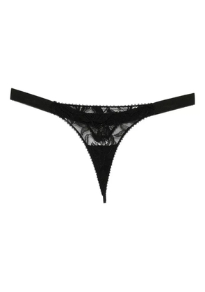 Kiki de Montparnasse Sophie thong - Black