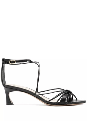 Alexandre Birman Malena 50mm leather sandals - Black
