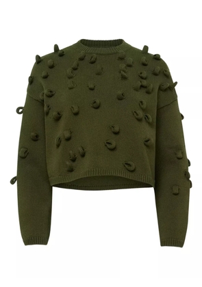 JW Anderson textured jumper - Green