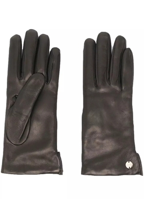 Coccinelle lambskin wool-lined gloves - Black