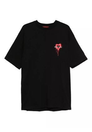 Vision Of Super puff-print T-shirt - Black