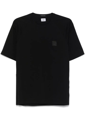 C.P. Company logo-appliqué T-shirt - Black