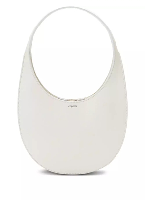 Coperni Swipe leather shoulder bag - White