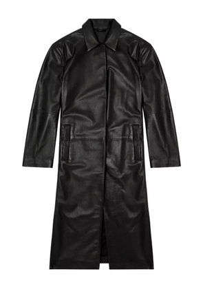 Diesel Lancelot leather coat - Black