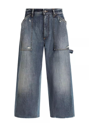 Dolce & Gabbana distressed cropped jeans - Grey