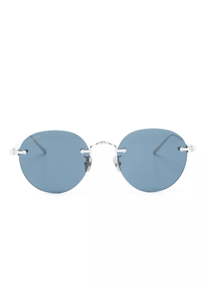 Cartier Eyewear round-frame tinted sunglasses - Silver