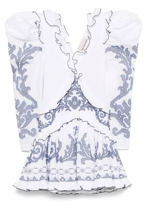 ALEMAIS Hazel mini dress - White