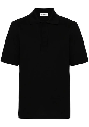 Lanvin cotton polo shirt - Black