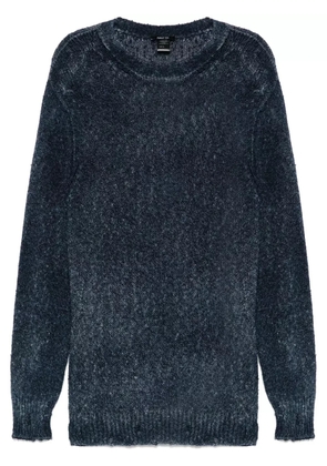 Avant Toi distressed-effect sweater - Blue