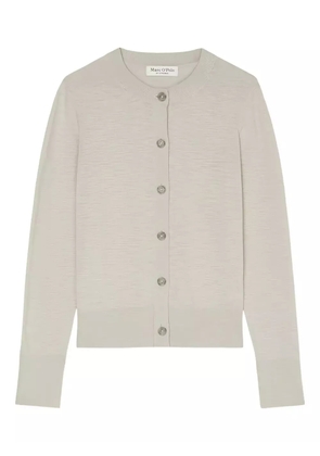 Marc O'Polo button-up knitted cardigan - Neutrals