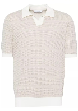 Cruciani cotton polo shirt - Neutrals