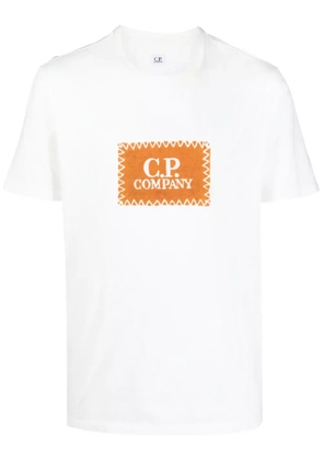 C.P. Company logo-print cotton T-shirt - White