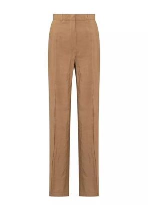 Max Mara pressed-crease trousers - Brown