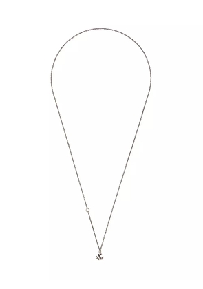 WERKSTATT:MÜNCHEN mini anchor chain necklace - Silver