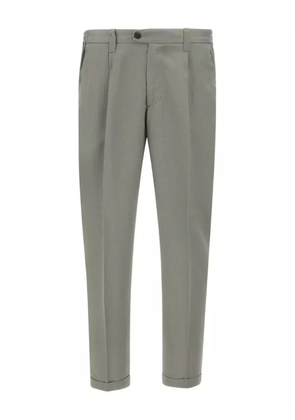 DEVORE tailored pleat-front trousers - Grey